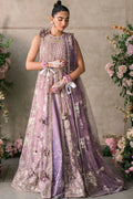 Mushq Mastani Evening Embroidered Chiffon 3Pc Suit MCH-05 SANA - House Of Hania