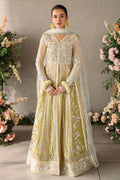 Mushq Mastani Evening Embroidered Chiffon 3Pc Suit MCH-06 HIRA - House Of Hania