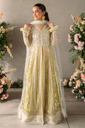 Mushq Mastani Evening Embroidered Chiffon 3Pc Suit MCH-06 HIRA - House Of Hania