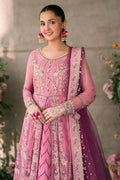 Mushq Mastani Evening Embroidered Chiffon 3Pc Suit MCH-08 DUA - House Of Hania