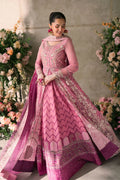 Mushq Mastani Evening Embroidered Chiffon 3Pc Suit MCH-08 DUA - House Of Hania