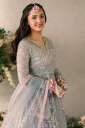 Mushq Mastani Evening Embroidered Chiffon 3Pc Suit MCH-09 EZZA - House Of Hania