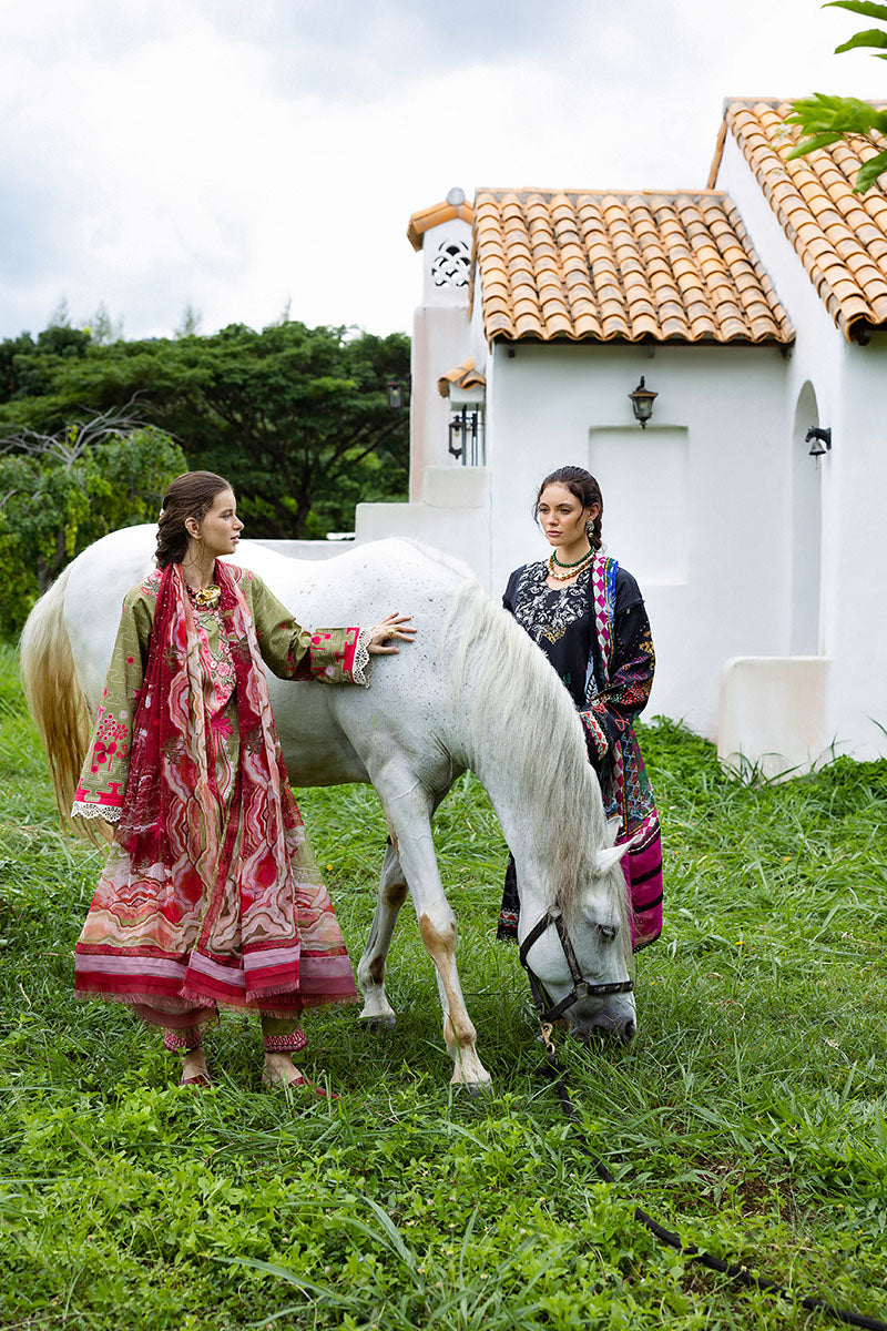 Mushq | Mirasol Printed Cambric | Cielo Sol - House Of Hania