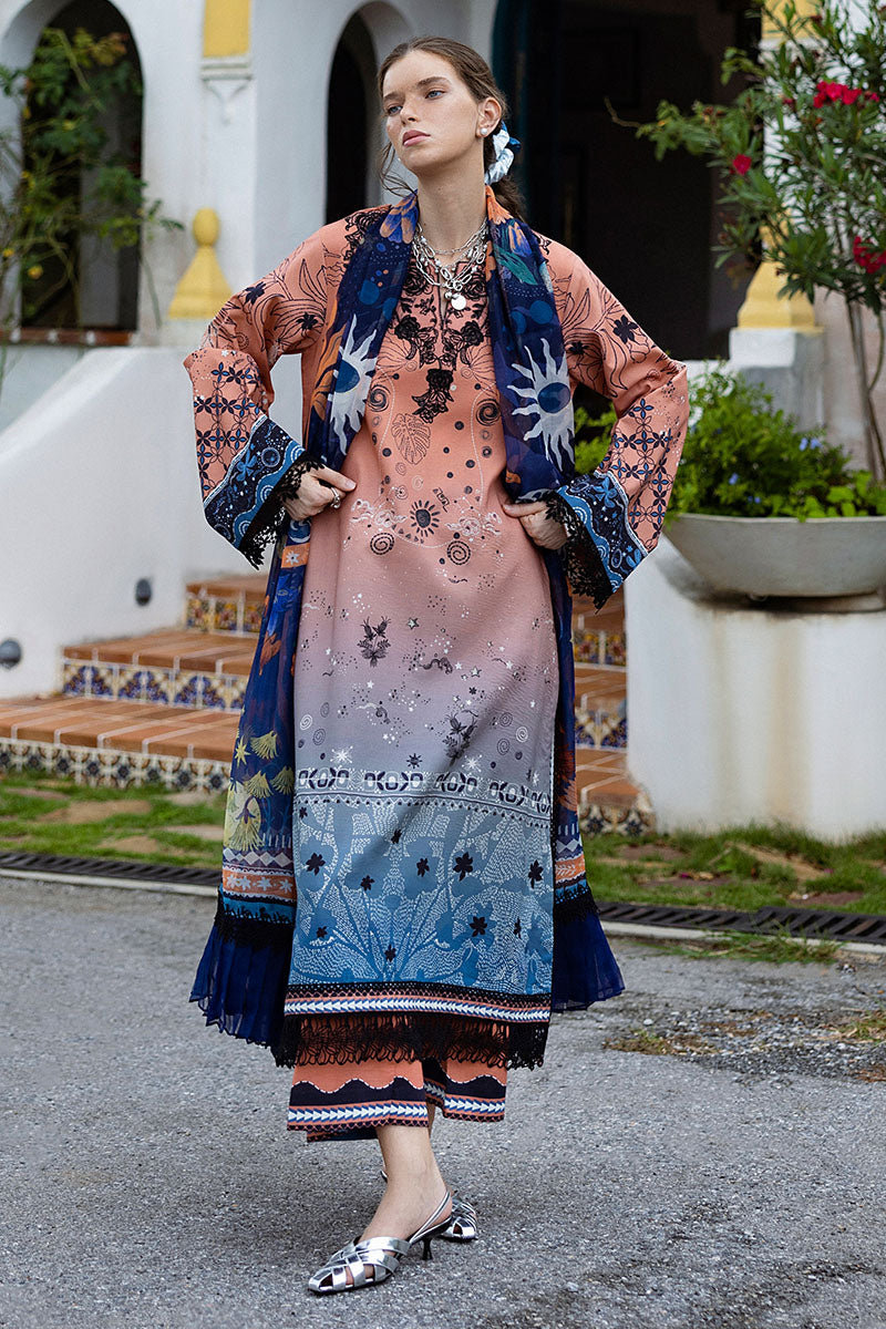 Mushq | Mirasol Printed Cambric | Viento Vivi - House Of Hania