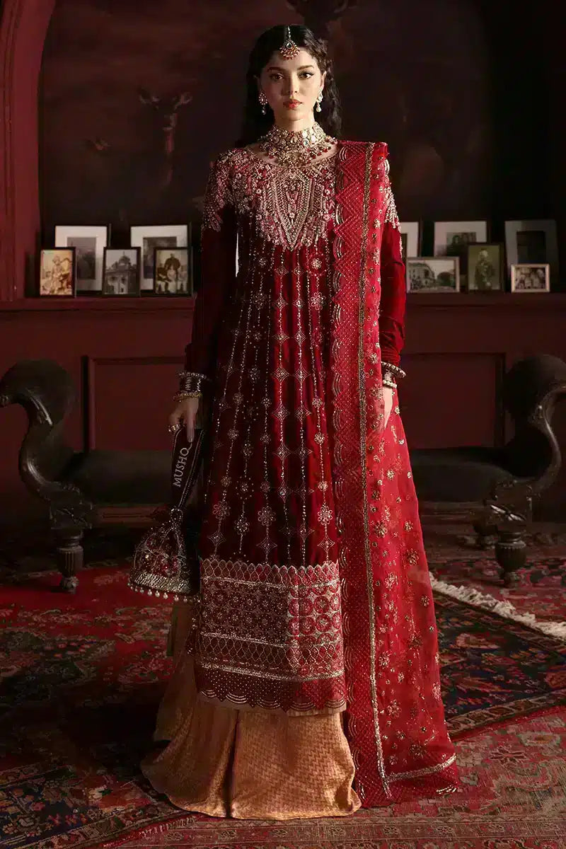 Mushq | Niloufer Velvet Edit 23 | Farah - House Of Hania