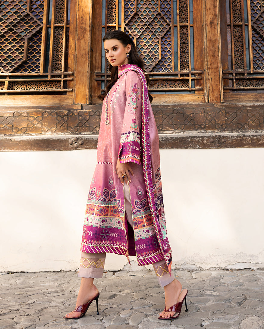 Mushq | Nirvana Printed Silk | Stella Song - House Of Hania