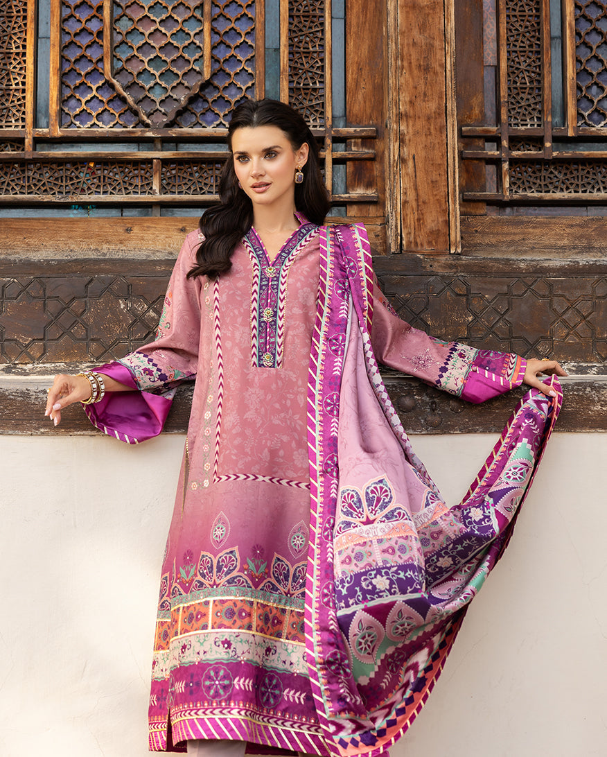 Mushq | Nirvana Printed Silk | Stella Song - House Of Hania