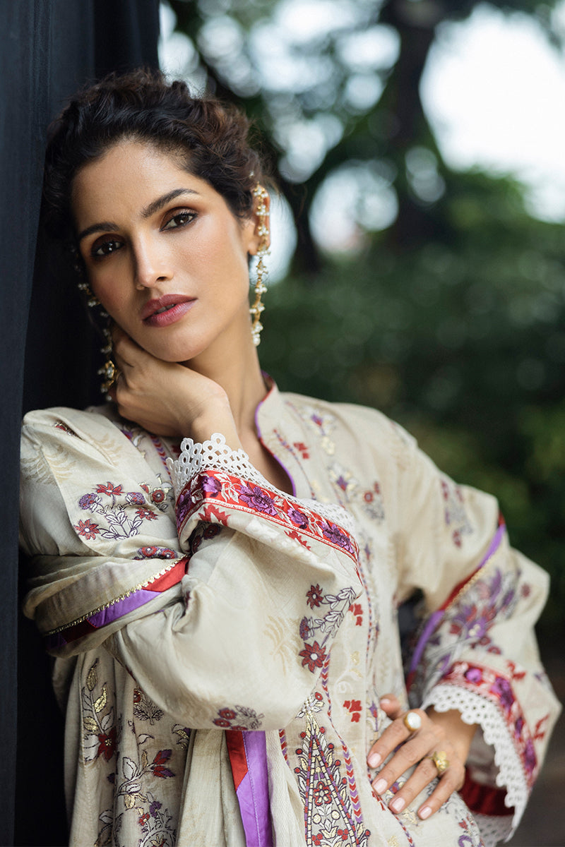 Mushq | Seraph Jacquard Lawn 25 | Levana - House Of Hania