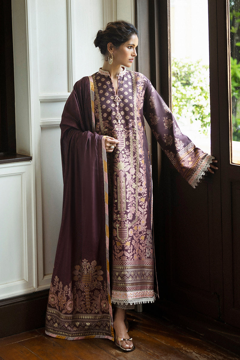 Mushq | Seraph Jacquard Lawn 25 | Narissa - House Of Hania