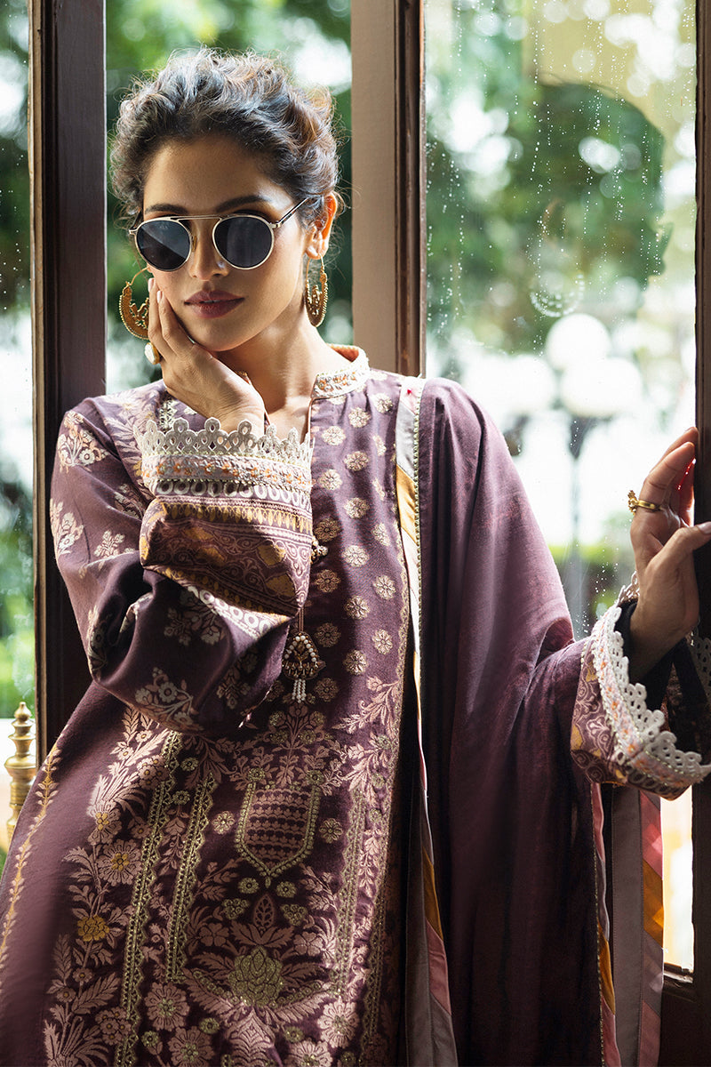 Mushq | Seraph Jacquard Lawn 25 | Narissa - House Of Hania