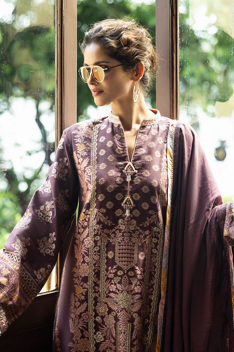 Mushq | Seraph Jacquard Lawn 25 | Narissa - House Of Hania