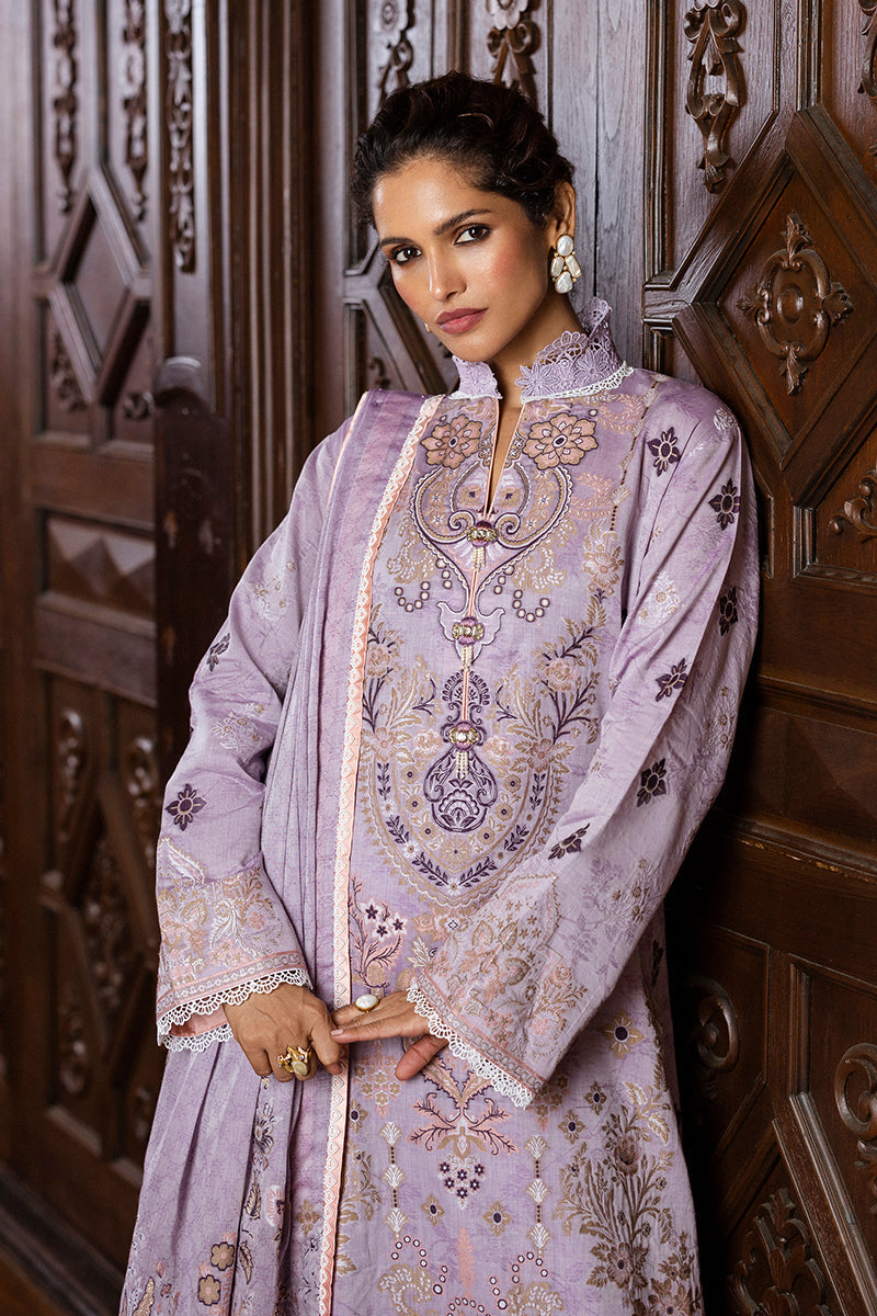 Mushq | Seraph Jacquard Lawn 25 | Theidara - House Of Hania