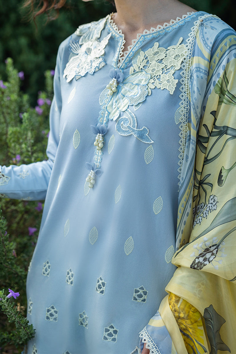 Mushq | Solace Ombre Chikankari | Intesa - House Of Hania