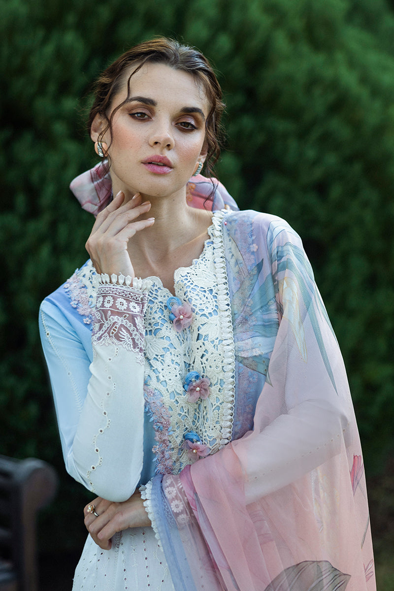 Mushq | Solace Ombre Chikankari | Purezza - House Of Hania