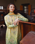 Mushq | Solace | Ombre Chikankari | Quiet Bloom - House Of Hania