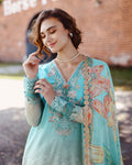 Mushq | Solace | Ombre Chikankari | Whispered Dawn - House Of Hania
