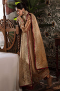 Mushq | Sunehri Lama Silk | Aleha - House Of Hania