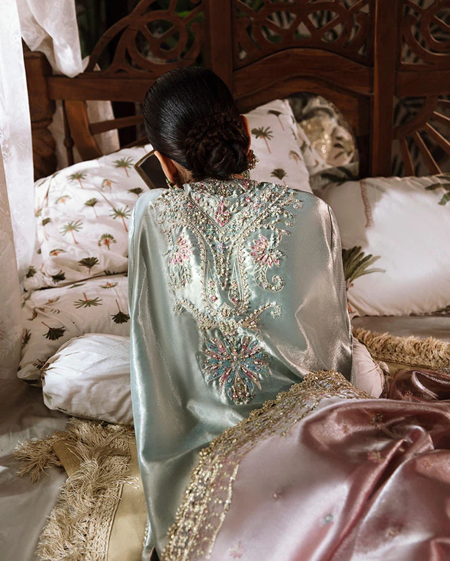 Mushq | Sunehri Lama Silk | Amaya - House Of Hania