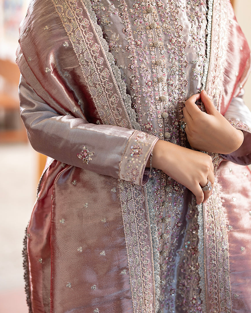 Mushq | Sunehri Lama Silk | Anoushay - House Of Hania