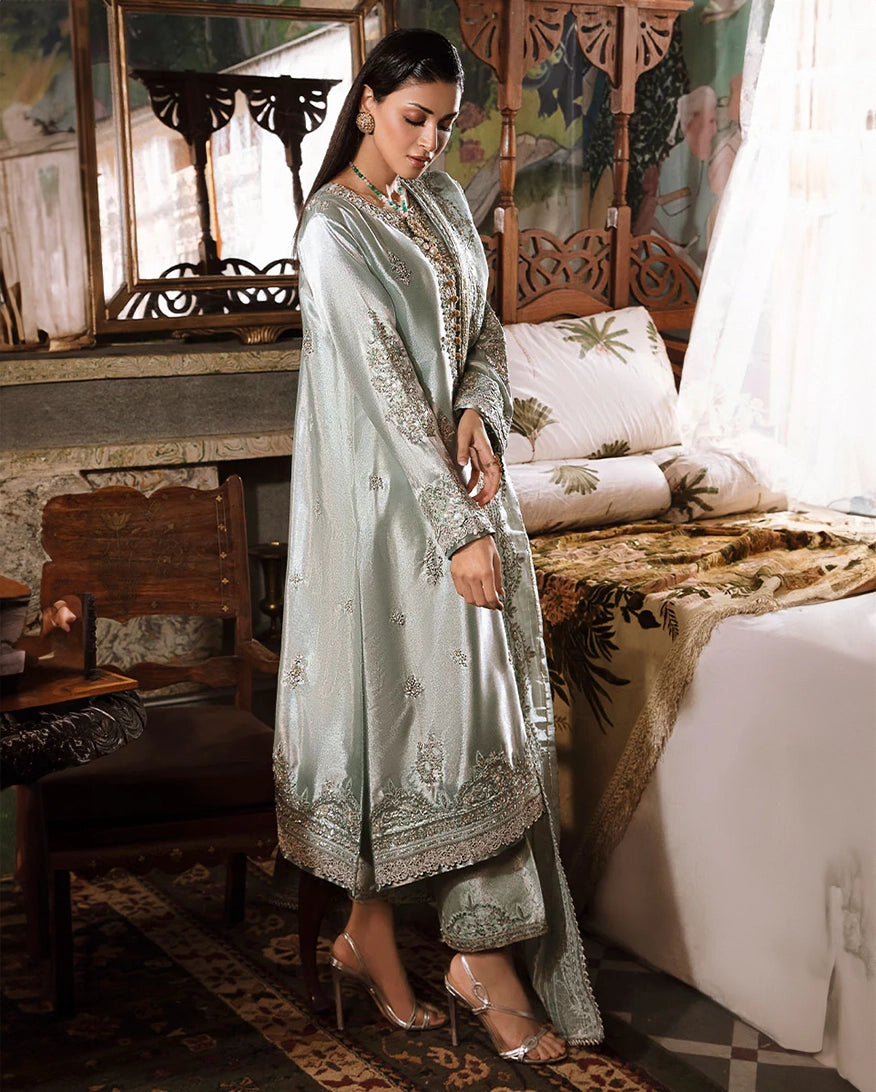 Mushq | Sunehri Lama Silk | Heer - House Of Hania