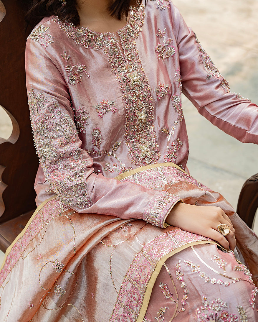 Mushq | Sunehri Lama Silk | Marium - House Of Hania