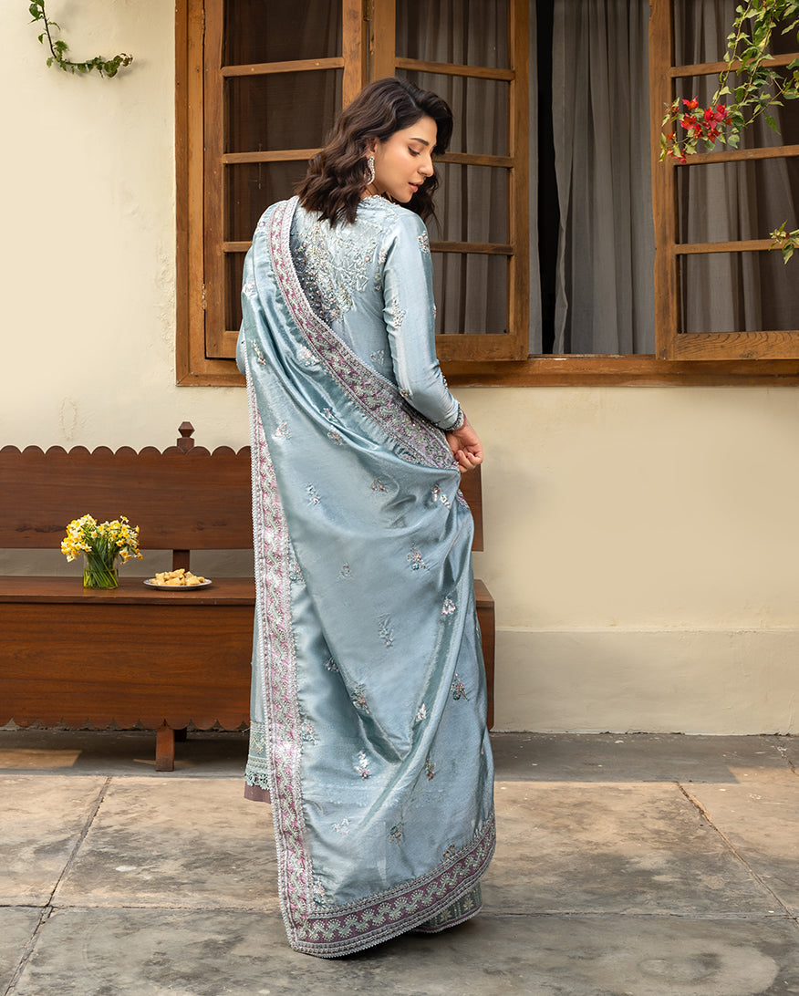 Mushq | Sunehri Lama Silk | Nissa - House Of Hania