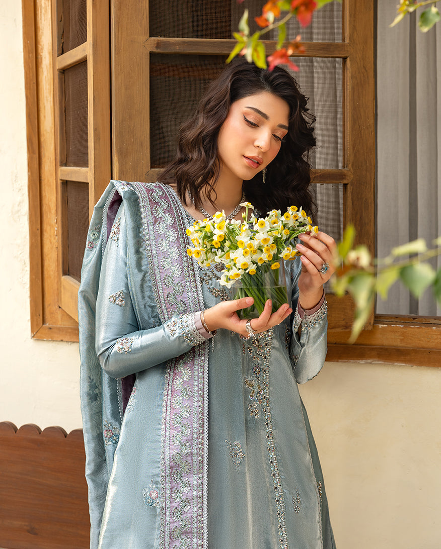 Mushq | Sunehri Lama Silk | Nissa - House Of Hania