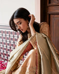 Mushq | Sunehri Lama Silk | Parisa - House Of Hania