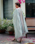 Mushq | Sunehri Lama Silk | Resham - House Of Hania