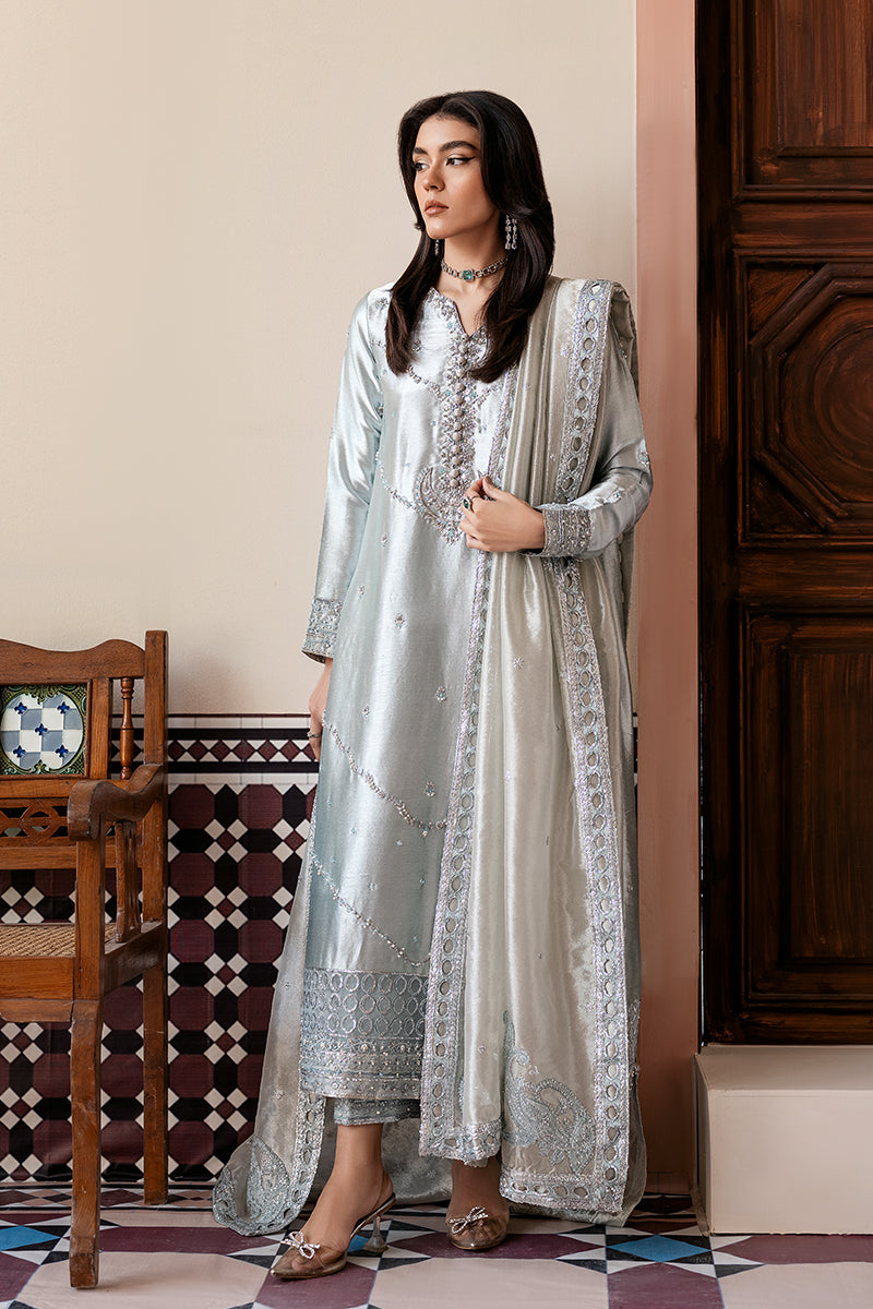 Mushq | Sunehri Lama Silk | Sitareh - House Of Hania