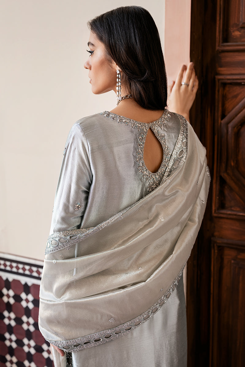 Mushq | Sunehri Lama Silk | Sitareh - House Of Hania