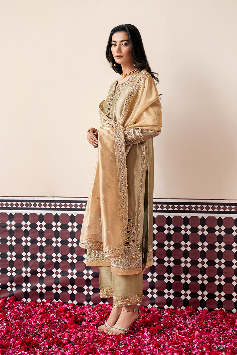 Mushq | Sunehri Lama Silk | Soraya - House Of Hania