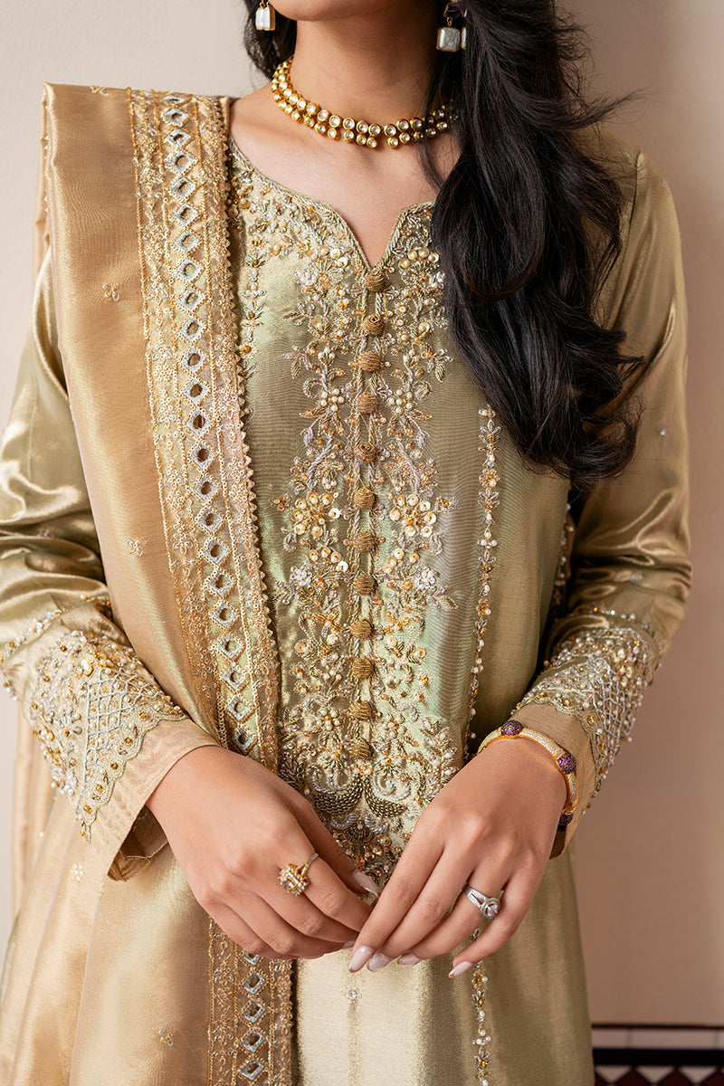 Mushq | Sunehri Lama Silk | Soraya - House Of Hania