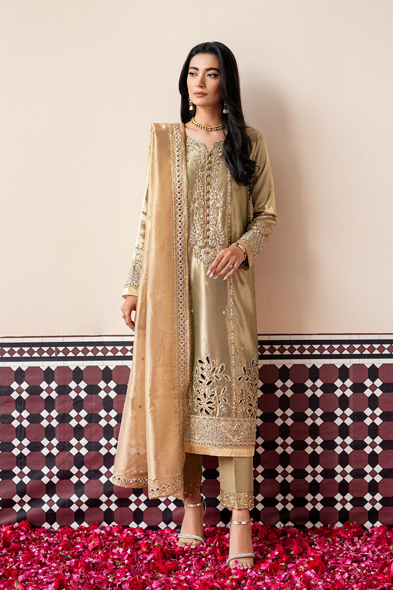 Mushq | Sunehri Lama Silk | Soraya - House Of Hania