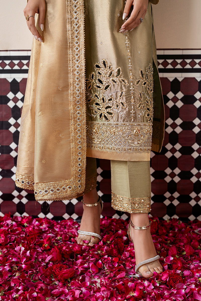 Mushq | Sunehri Lama Silk | Soraya - House Of Hania