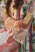 Mushq Te Amo Embroidered Law 3Pc Suit MSL-2413 Venice Verve - House Of Hania
