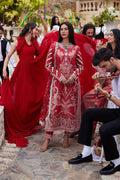 Mushq Te Amo Embroidered Lawn 3Pc Suit MSL-2401 Amore Affair - House Of Hania
