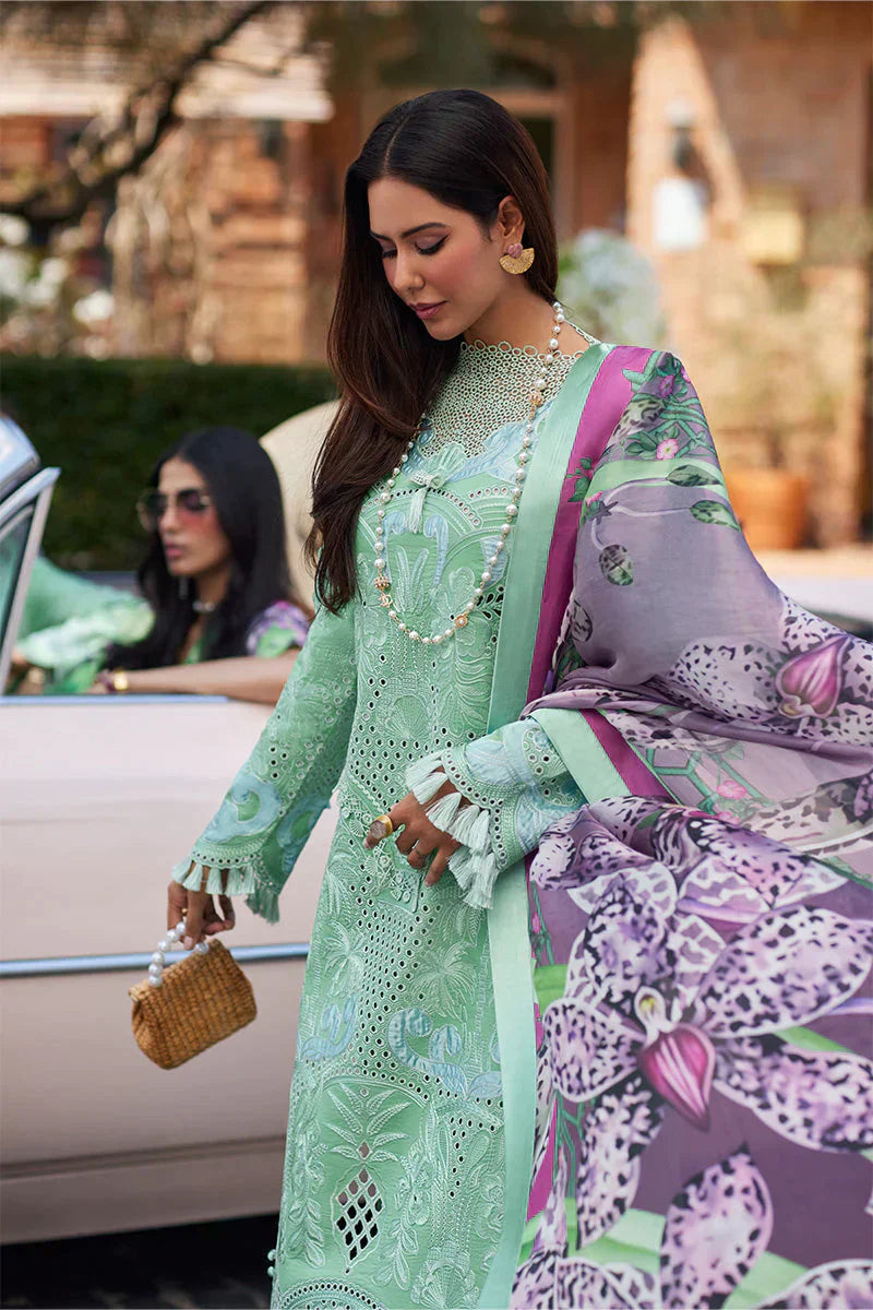 Mushq Te Amo Embroidered Lawn 3Pc Suit MSL-2403 Piazza Panache - House Of Hania