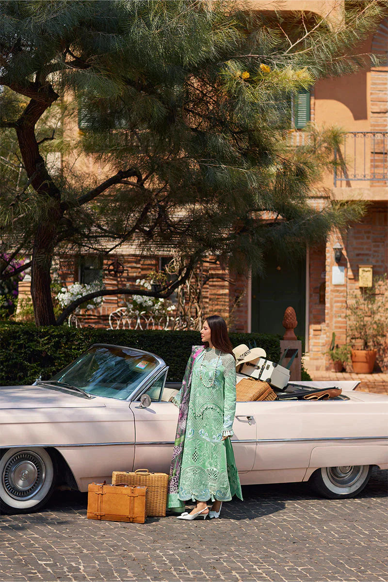 Mushq Te Amo Embroidered Lawn 3Pc Suit MSL-2403 Piazza Panache - House Of Hania