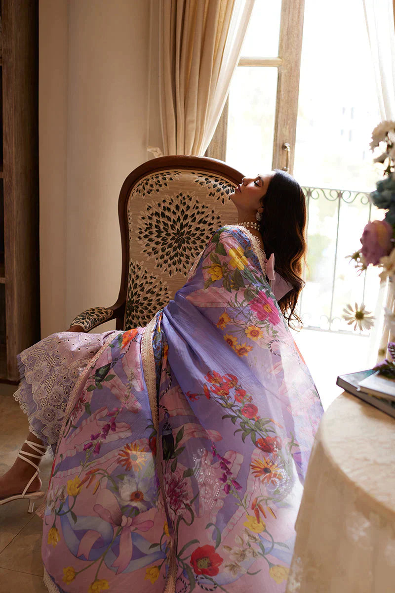 Mushq Te Amo Embroidered Lawn 3Pc Suit MSL-2404 Tuscany Temptation - House Of Hania