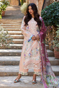 Mushq Te Amo Embroidered Lawn 3Pc Suit MSL-2409 Italiano Intrigue - House Of Hania