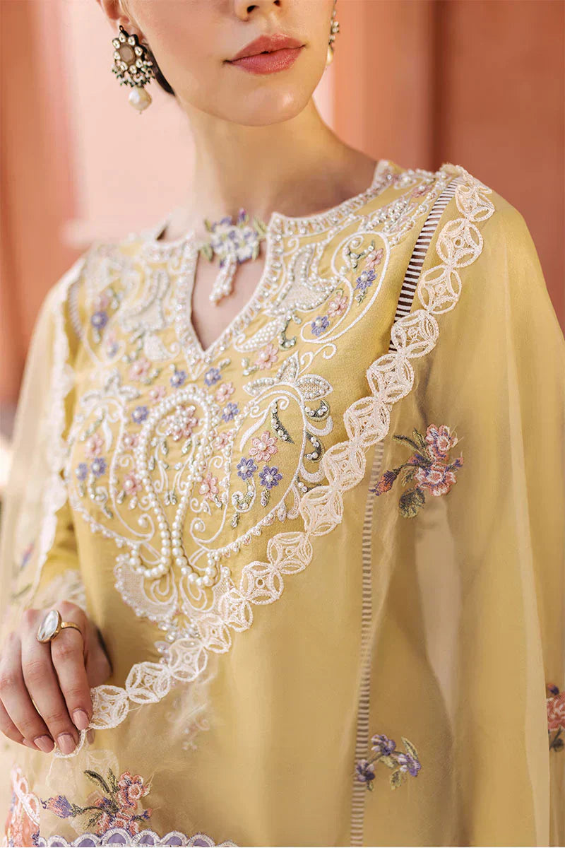 Mushq | Tehreem Luxury Pret 24 | GOLDEN GLIMMER - House Of Hania