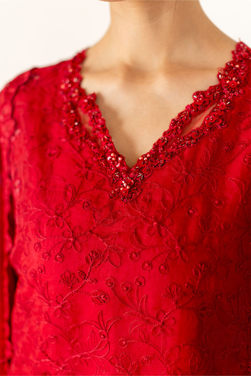 Mushq | Zarminay Luxury Pret | Rubea - House Of Hania