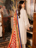 NUREH Exclusive Embroidered Peach Leather 3Pc Suit NE-64 - House Of Hania