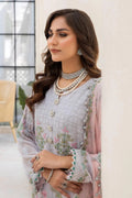 Naqsh Majestic By Imrozia Premium Chiffon 3Pc Suit M-51 Cecilia - House Of Hania