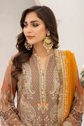 Naqsh Majestic By Imrozia Premium Chiffon 3Pc Suit M-53 Eleonora - House Of Hania