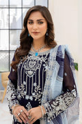 Naqsh Majestic By Imrozia Premium Chiffon 3Pc Suit M-54 Zoe - House Of Hania