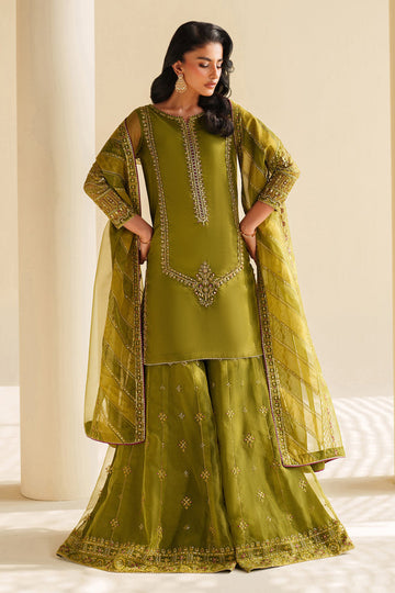 Naqshi | Feemora Organza Raw Silk | Feeha - House Of Hania