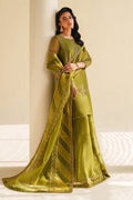 Naqshi | Feemora Organza Raw Silk | Feeha - House Of Hania