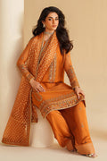 Naqshi | Feemora Organza Raw Silk | Yameen - House Of Hania